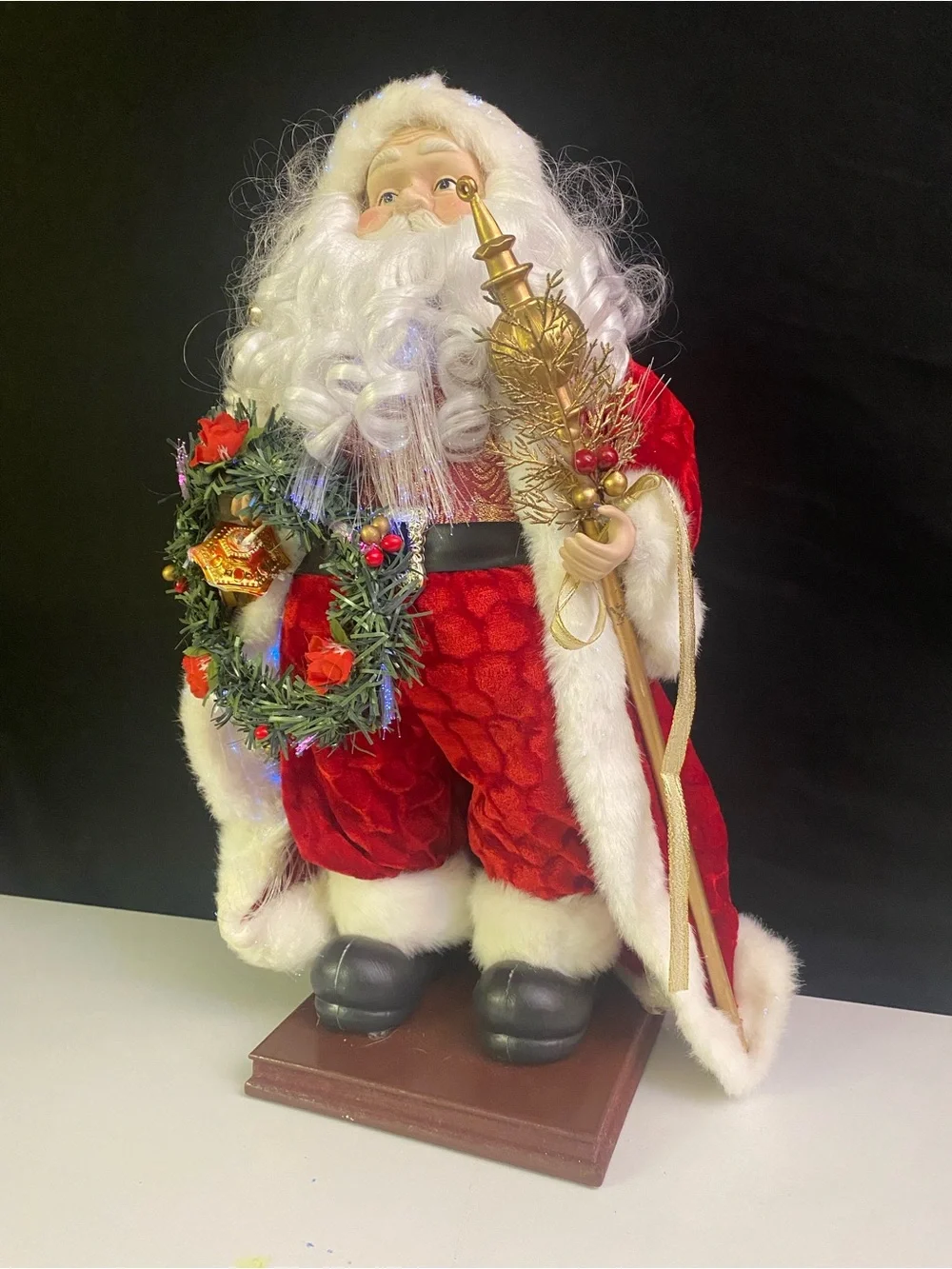 Fiber Optic Santa Claus